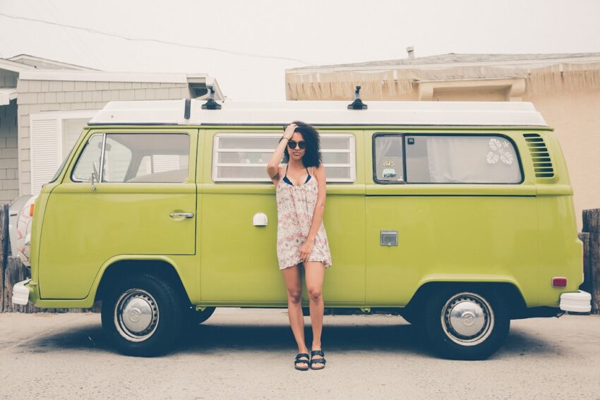 Photo Vintage camper